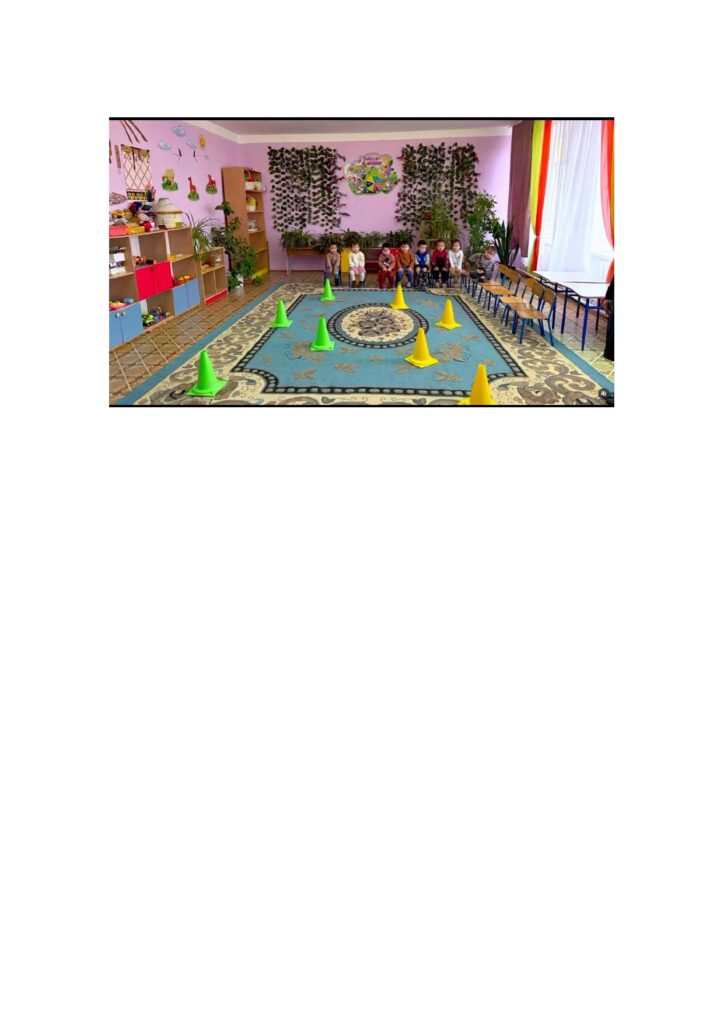 “Еркетай” шағын орталығы, “Балауса” тобында “Көңілді старт” тақырыбында эстафеталық ойын ұйымдастырылды.
Мақсаты:
• Балалардың қимыл-қозғалыс белсенділігін арттыру;
• Ептілік, шапшаңдық, үйлесімділік дағдыларын дамыту;
• Бір-біріне көмек көрсетуге, ұйымшылдыққа, достыққа тәрбиелеу;
педагог-психолог:Құлтас Ф.Б