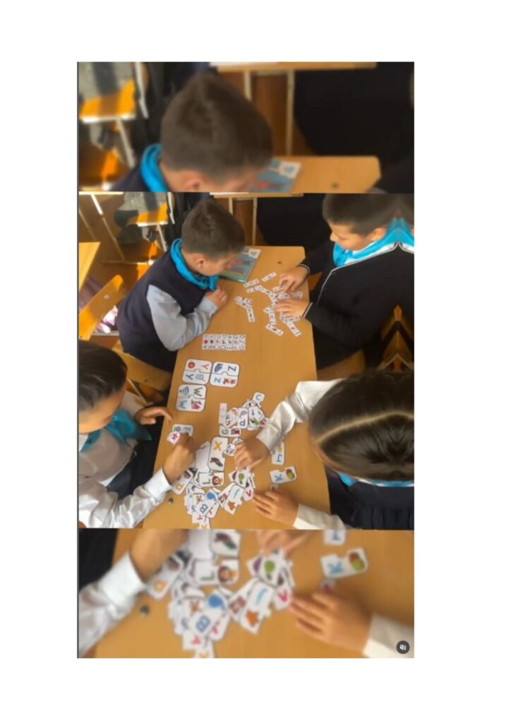 ✨ Тиімді үзіліс – білімге жетелейтін сәт! ✨
“Тиімді үзіліс” арқылы 4-сынып оқушылары ағылшын тілі пәнінен әріптерді қайталау мақсатында қызықты пазл құрастыру ойынымен шұғылданды. ????????????
Бұл әдіс:
???? Оқушылардың зейінін арттырды
???? Әріптерді жылдам тануға көмектесті
???? Ойлау қабілетін дамытты
???? Үзілісті қызықты әрі тиімді етті
Балалар ағылшын тілін ойын арқылы меңгеріп, өзара жарыса отырып жылдамдықтарын көрсетті. ????????
Осындай үзілістер оқу процесін жеңілдетіп, ынталарын арттырады! ????????
Пән мұғалімі: Сеитова К.К.