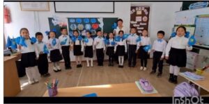 Атасу ЖББ мектебінің 2 сынып оқушыларымен өткен ‘Мақтанышым-Қазақстан” тақырыбында тәрбие сағаты